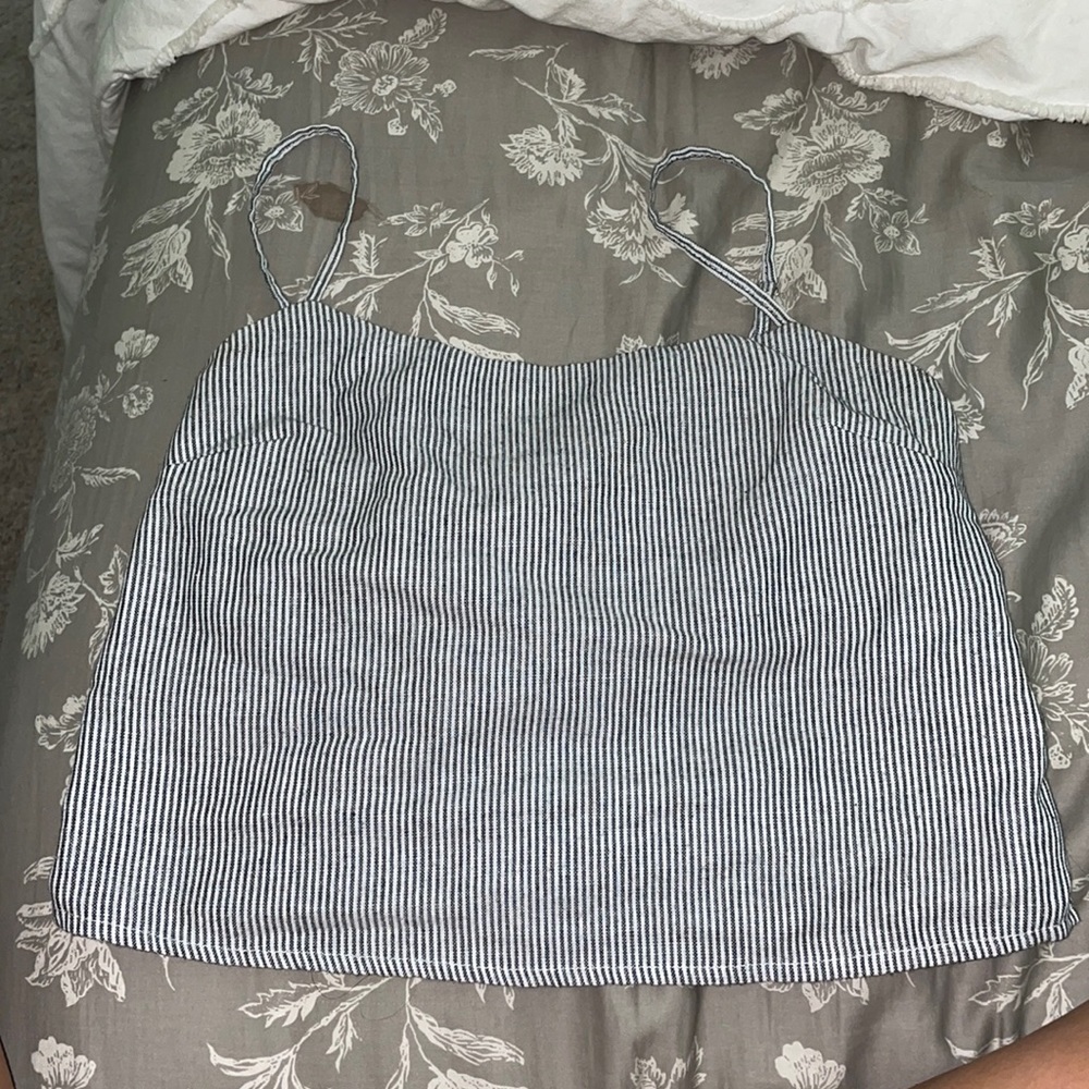 striped tank top